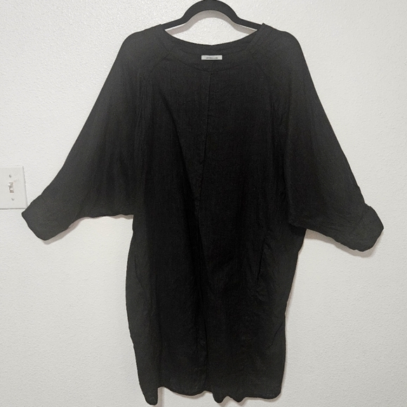 Touch 100% linen lagenlook tunic with pockets see measurements - Picture 1 of 13